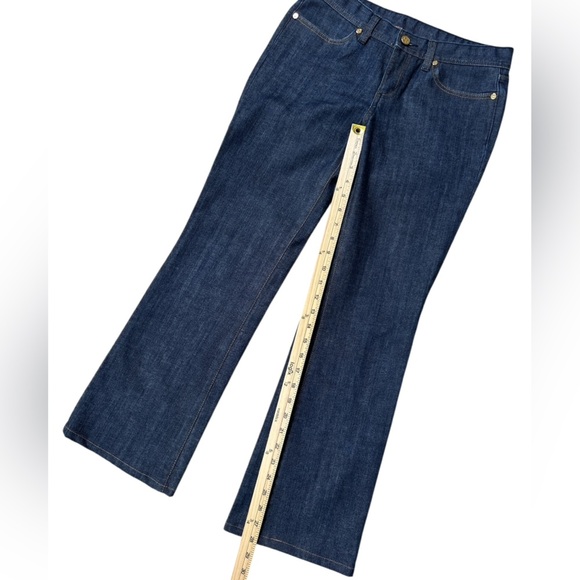 Tory Burch Classic Tory Jeans – Size 28, Dark Blue Denim - Picture 7 of 9